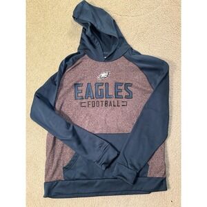 Philadelphia Eagles NFL Mens Fanatics Chiller Fleece Hoodie Sz Adult XL Football